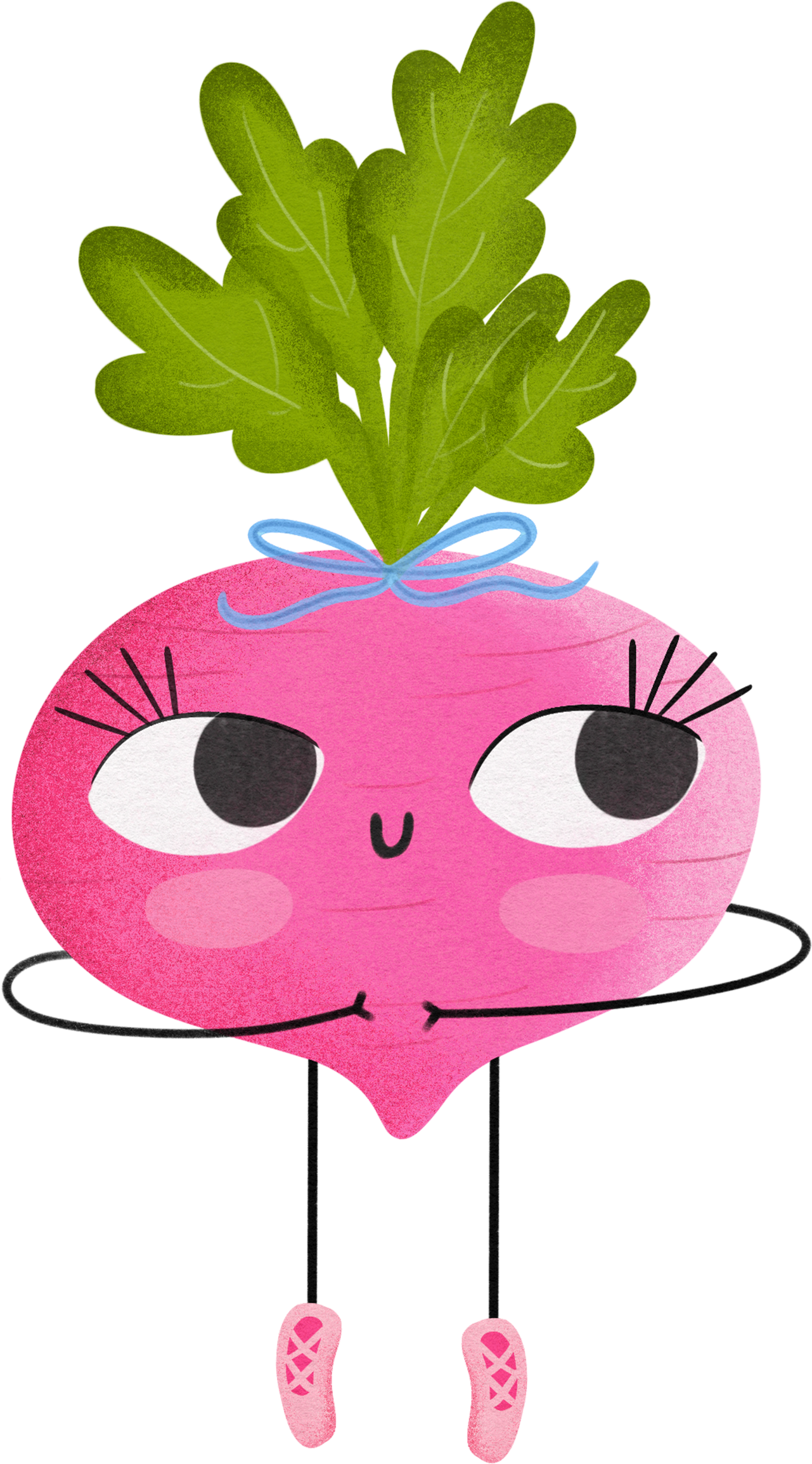 Lola the radish character